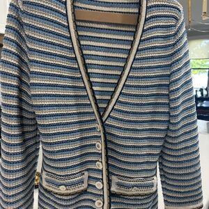 Veronica Beard Ceriani Knit Jacket Sz Medium